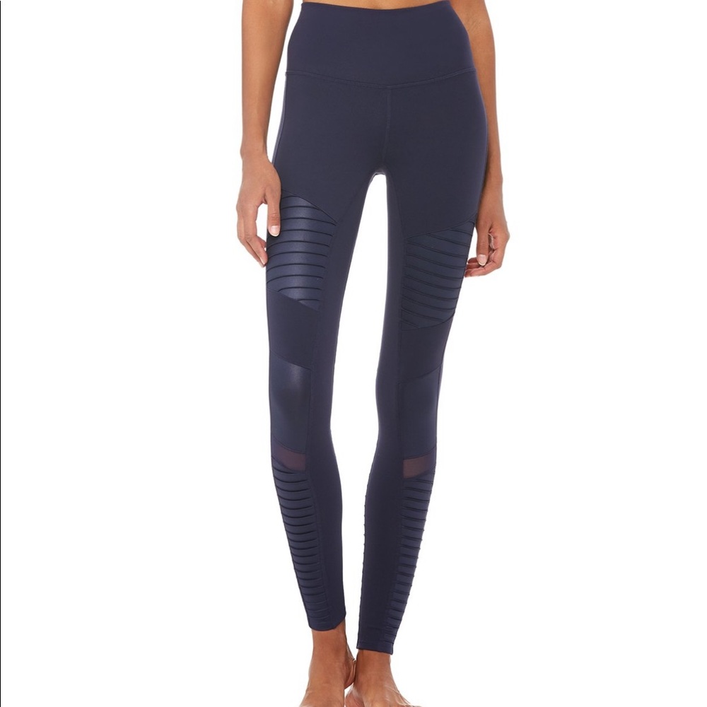 Alo Yoga High Waist Moto Leggings
